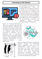 Vorschau - Stundenentwürfe - Vorstellungsgespräch Materialpaket: Bewerbungsgespräch, typische Fragen, Körpersprache, Kommunikation - Seite 3