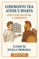 anteprima - Presentazioni / Lavagne - Confronto tra Atene e Sparta - Strutture politiche a confronto - Presentazione - Pagina di copertina