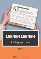 Vorschau - Arbeitsblätter - Bingo - Lernen lernen (Einstieg) - Deckblatt