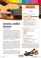 Vorschau - Stundenentwürfe - Materialpaket: Sommer, endlich Sommer - Orff- und Boomwhackers-, Ukulele- und Soundbellowsspielsätze - Seite 1