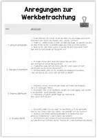 Vorschau - Arbeitsblätter - Kunst Sekundarstufe I - Werkbetrachtung, Ideen, Anregungen, Wortkarten (auch passend zum LehrplanPLUS) - Seite 2