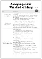 Vorschau - Arbeitsblätter - Kunst Sekundarstufe I - Werkbetrachtung, Ideen, Anregungen, Wortkarten (auch passend zum LehrplanPLUS) - Seite 3