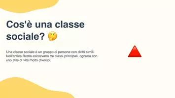 anteprima - Presentazioni / Lavagne - La società romana: Patrizi, plebei e schiavi - Presentazione - Pagina 2
