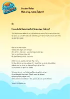 Vorschau - Arbeitsblätter - Mein Weg, meine Zukunft. 6 Freunde und Gemeinschaft in meiner Zukunft. - Seite 1