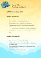 Vorschau - Arbeitsblätter - Mein Weg, meine Zukunft. 7 Mein innerer Zukunftsheld - Deckblatt