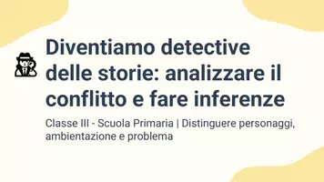 anteprima - Presentazioni / Lavagne - Giustificare le proprie inferenze con dettagli dal testo ascoltato (fare inferenze semplici; "perché il personaggio ha reagito così?”)) - Pagina 1