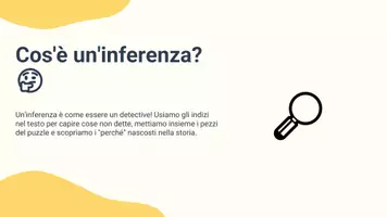anteprima - Presentazioni / Lavagne - Giustificare le proprie inferenze con dettagli dal testo ascoltato (fare inferenze semplici; "perché il personaggio ha reagito così?”)) - Pagina 2