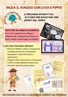 anteprima - Esercizi - PERCORSO INTERATTIVO ANNUALE: STORIA - Pagina di copertina