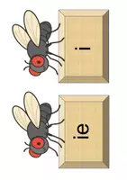 Vorschau - Stationenlernen - Rechtschreibung Fliegenklatschen z/tz, e/ä, k/ck, f/v, i/ie - Seite 2