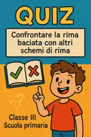 anteprima - Quiz - Quiz: Confrontare la rima baciata con altri schemi di rima - Pagina di copertina