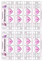 Vorschau - Stationenlernen - Verliebte Zahlen – Klammerkarten zu den Zehnerfreunden im Zahlenraum 10 (Freebie) - Seite 2