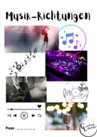 Vorschau - Unterrichtsreihen - Musikunterricht: Musik-Richtungen kennen lernen - Seite 1