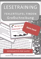 Vorschau - Fördermaterial/Inklusion - Shirin David Spezial: Fehlerteufel Lesekarten Großschreibung - Seite 2