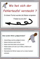Vorschau - Fördermaterial/Inklusion - Shirin David Spezial: Fehlerteufel Lesekarten Großschreibung - Seite 3