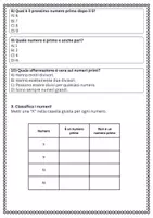 anteprima - Schede informative - Completare una tabella con i numeri primi - Pagina 3