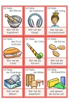 Vorschau - Spiele - Lesespiel - Wörter mit Ö/ö - Ich habe ... Wer hat ..? in zwei Versionen - Seite 3