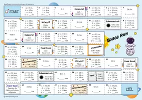 Vorschau - Arbeitsblätter - DREIECKE Umfang berechnen - Spiel - Seite 1