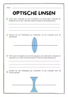 Vorschau - Arbeitsblätter - Unterrichtsmaterial Physik Optik/Akustik 2.Klasse AHS - Deckblatt