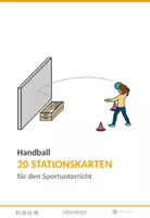 Vorschau - Stationenlernen - Handball: 20 Stationskarten für den Sportunterricht - Seite 1