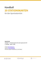 Vorschau - Stationenlernen - Handball: 20 Stationskarten für den Sportunterricht - Seite 2