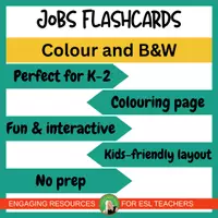 Vista previa - Juegos / Gamificación - Jobs little flashcards, PDF, ESL game ideas, free | Professions - página 1