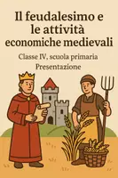 anteprima - Presentazioni / Lavagne - Il feudalesimo e le attività economiche medievali - Presentazione - Pagina di copertina