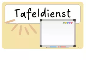 Vorschau - Poster - Klassendienste und Klassenraumschilder - Seite 2