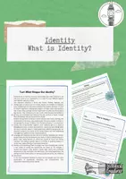 Vorschau - Arbeitsblätter - What is Identity ? mit Lösungsvorschlägen - Deckblatt