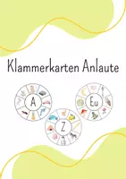 Vorschau - Spiele - Klammerkarten - Anlaute hören (A-Z + Lautverbindungen) - Deckblatt