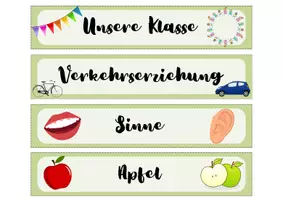 Vorschau - Anderer Materialtyp - Etiketten Maxibriefkarton Sachunterricht - Seite 3