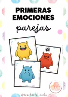 Vista previa - Juegos / Gamificación - Juego de parejas Emociones Básicas Infantil - Portada