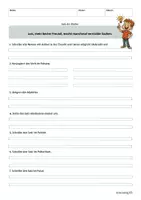 Vorschau - Arbeitsblätter - "Satz der Woche" - Grammatikübungen + Lösungsblätter - Seite 2