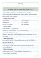 Vorschau - Arbeitsblätter - "Satz der Woche" - Grammatikübungen + Lösungsblätter - Seite 3