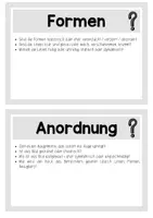 Vorschau - Merkblätter - Kunst Sekundarstufe I - Kartei zur Werkbetrachtung, Leitfragen und Wortspeicher für jede Klassenstufe - Seite 2