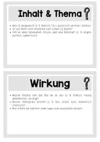 Vorschau - Merkblätter - Kunst Sekundarstufe I - Kartei zur Werkbetrachtung, Leitfragen und Wortspeicher für jede Klassenstufe - Seite 3