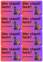 Vorschau - Spiele - Tarifverhandlungen Wer stapelt hoch? Wer kennt den Begriff? - Seite 1