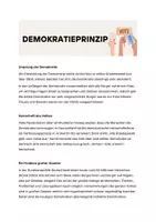 Vorschau - Arbeitsblätter - Verfassungsprinzipien (Stamm- und Expertengruppen) - Seite 1