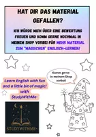 Vorschau - Arbeitsblätter - All about me - Selbstbeschreibungs-Handout Englisch - Seite 1