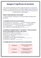 anteprima - Schede informative - Spiegare il significato di isometria - Pagina 1