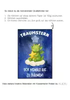 Vorschau - Anderer Materialtyp - Drachenklasse Motivationskärtchen mit Traumstern - Seite 1