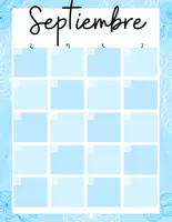 Vista previa - Para docentes: organización, planificación y formación - Plantilla Calendario mensual doble pág - Portada