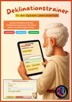 Vorschau - Arbeitsblätter - Deklinationstrainer - digitales Unterrichtsmaterial Latein - Deckblatt