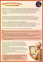 Vorschau - Arbeitsblätter - Deklinationstrainer - digitales Unterrichtsmaterial Latein - Seite 1