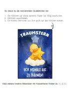 Vorschau - Anderer Materialtyp - Entenklasse Motivationskärtchen mit Traumstern - Seite 1