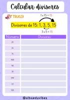 Vista previa - Hojas de trabajo - MCM Y MCD / Divisores - página 2