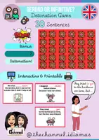 Vorschau - Arbeitsblätter - GERUNDS AND INFINITIVES – Learning Resource Pack - Seite 1