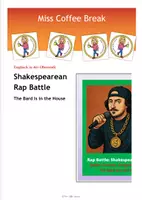 Vorschau - Arbeitsblätter - Shakespearean Rap Battle - The Bard Is in the House - Deckblatt