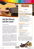 Vorschau - Stundenentwürfe - Materialpaket - Auf der Mauer auf der Lauer - Orff-, Ukulelen- und Boomwhackersspielsätze - Seite 1