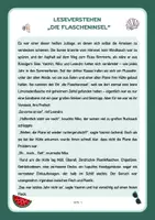 Vorschau - Arbeitsblätter - Deutsch Leseverstehen Umwelt (Klasse 4-6) - Seite 1