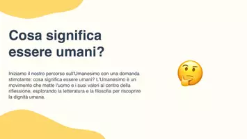 anteprima - Presentazioni / Lavagne - Esplorando l'umanesimo: Principi e autori - Presentazione - Pagina 2